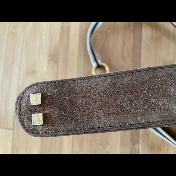 Vintage Kate Spade handbag. Brown suede. - Picture 7 of 12
